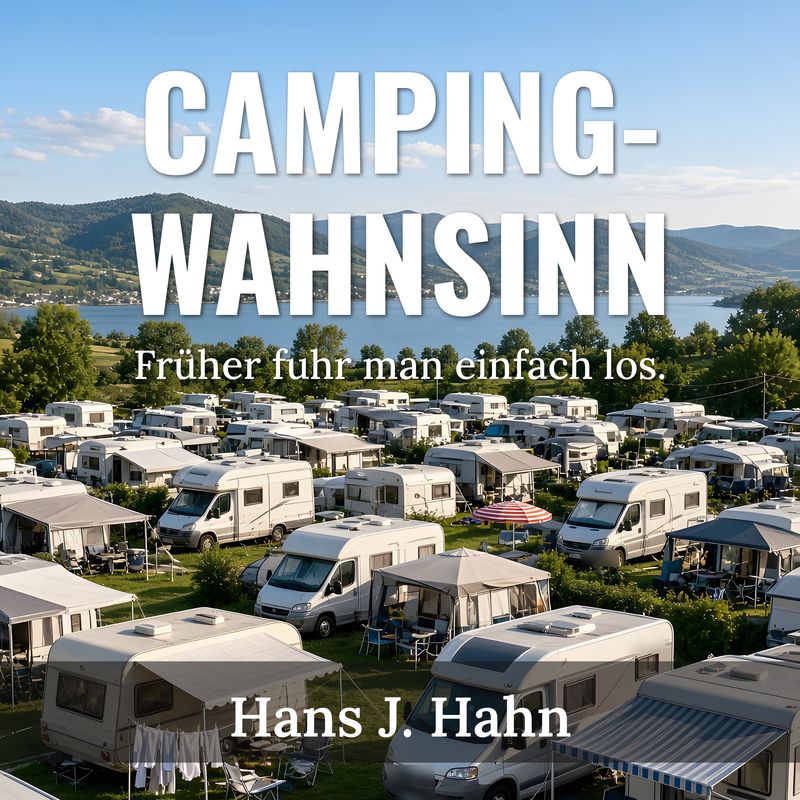 Hörbuch-Cover: Camping-Wahnsinn, von Hans J. Hahn
